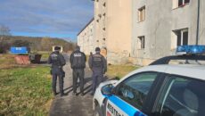 A városi rendőrség Nagyharcsáson