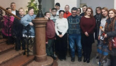 Az otthon lakói díszítették a városháza karácsonyfáját