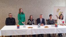 Az eseményt bejelentő sajtótájékoztató résztvevői: Lakatos Róbert, Vass Zink Nóra, Korpás Éva, Forró Krisztián, Jókai Andrea és Brinzik Angéla