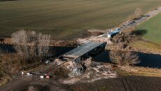 A vágfüzesi híd felújítása